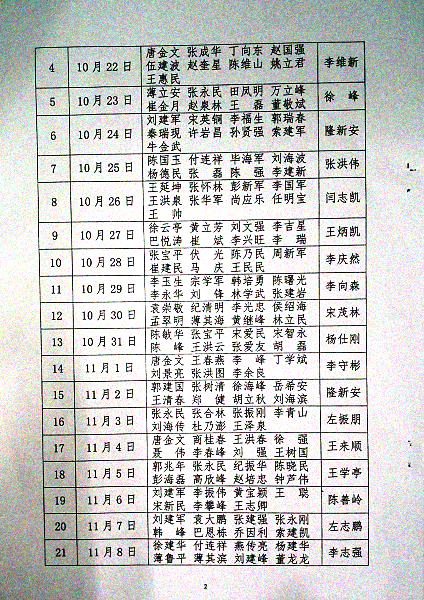 关于加强近期公司领导值工作的通知